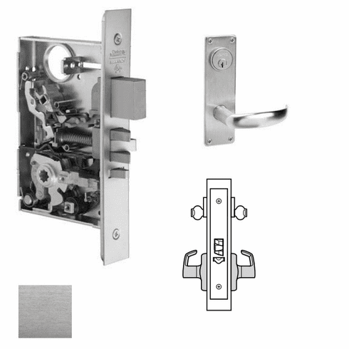 CORBIN RUSSWIN ML2032-PSN-626 Ml2032 Mortise Institution Lever Lockset ML2032PSN626 ML2032 PSN 626