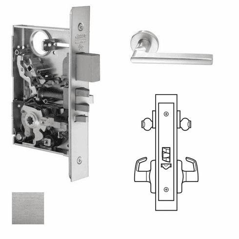 CORBIN RUSSWIN ML2042-102X-626-LC Ml2042 Mortise Entrance Lever Lockset ML2042102X626LC ML2042 102X 626 LC