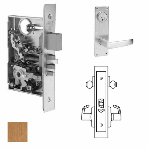 CORBIN RUSSWIN ML2042-ASN-612 Ml2042 Mortise Entrance Lever Lockset ML2042ASN612 ML2042 ASN 612
