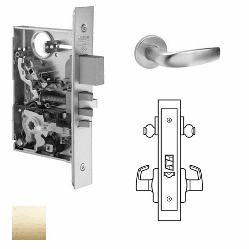 CORBIN RUSSWIN ML2042-CSA-605 Ml2042 Mortise Entrance Lever Lockset ML2042CSA605 ML2042 CSA 605
