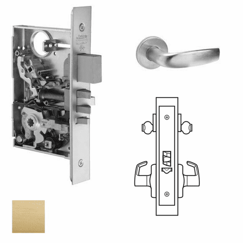 CORBIN RUSSWIN ML2042-CSA-606 Ml2042 Mortise Entrance Lever Lockset ML2042CSA606 ML2042 CSA 606