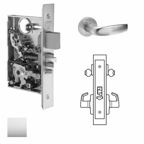 CORBIN RUSSWIN ML2042-CSA-625 Ml2042 Mortise Entrance Lever Lockset ML2042CSA625 ML2042 CSA 625