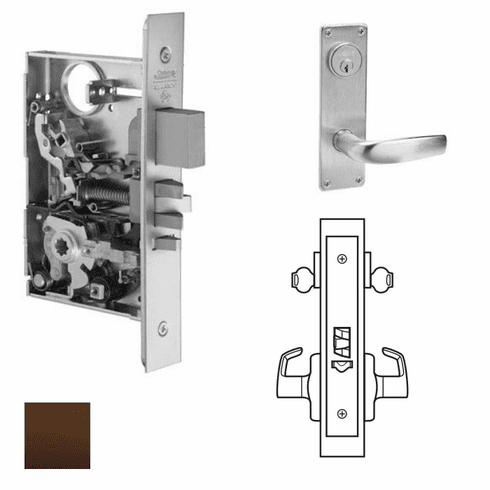 CORBIN RUSSWIN ML2042-CSN-613 Ml2042 Mortise Entrance Lever Lockset ML2042CSN613 ML2042 CSN 613