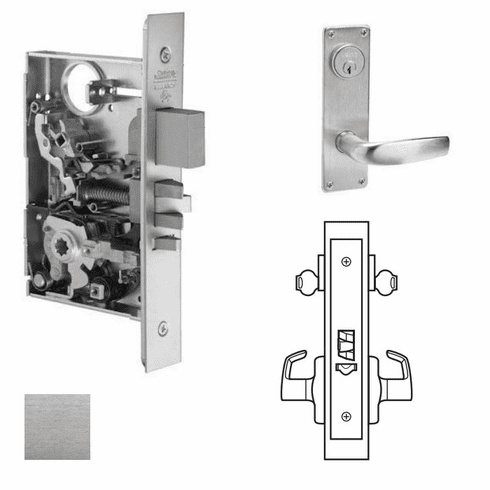 CORBIN RUSSWIN ML2042-CSN-626 Ml2042 Mortise Entrance Lever Lockset ML2042CSN626 ML2042 CSN 626