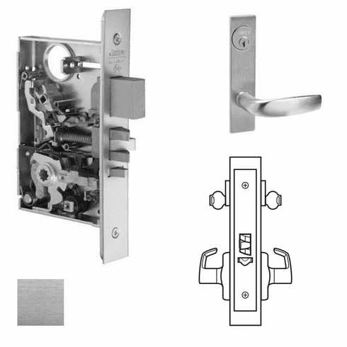 CORBIN RUSSWIN ML2042-CSP-626 Ml2042 Mortise Entrance Lever Lockset ML2042CSP626 ML2042 CSP 626