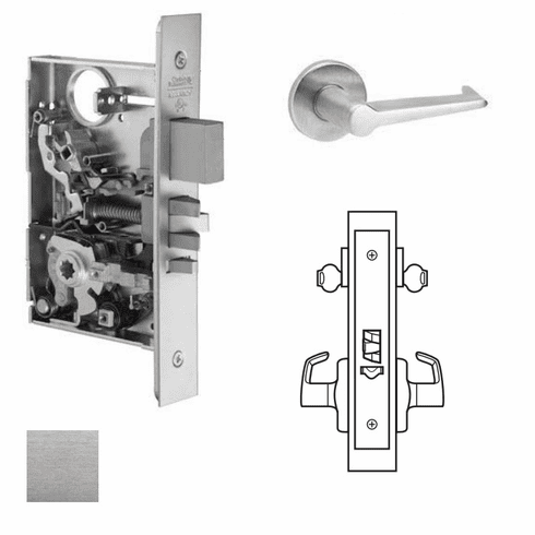 CORBIN RUSSWIN ML2042-ESA-626 Ml2042 Mortise Entrance Lever Lockset ML2042ESA626 ML2042 ESA 626