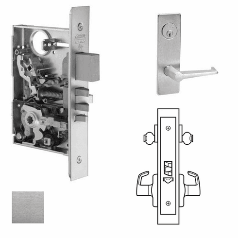 CORBIN RUSSWIN ML2042-ESM-626 Ml2042 Mortise Entrance Lever Lockset ML2042ESM626 ML2042 ESM 626