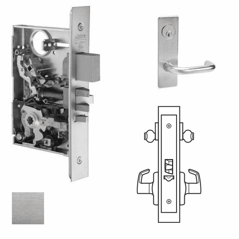 CORBIN RUSSWIN ML2042-LSM-626 Ml2042 Mortise Entrance Lever Lockset ML2042LSM626 ML2042 LSM 626