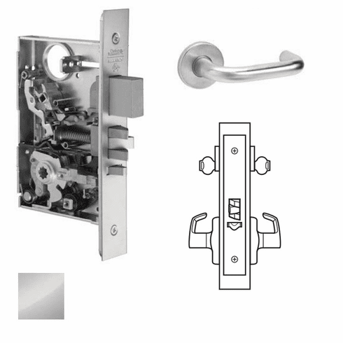 CORBIN RUSSWIN ML2042-LWA-629 Ml2042 Mortise Entrance Lever Lockset ML2042LWA629 ML2042 LWA 629