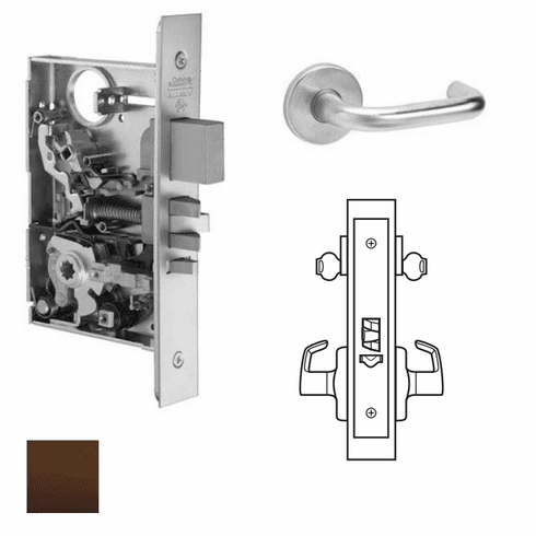 CORBIN RUSSWIN ML2042-LWF-613 Ml2042 Mortise Entrance Lever Lockset ML2042LWF613 ML2042 LWF 613
