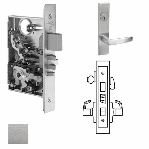 CORBIN RUSSWIN ML2048-ASR-626 Ml2048 Mortise Entrance Lever Lockset ML2048ASR626 ML2048 ASR 626