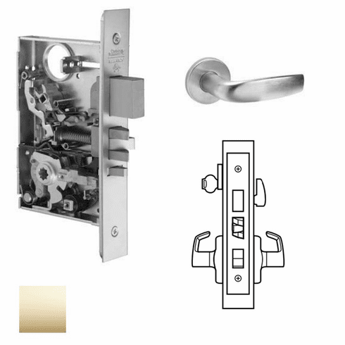 CORBIN RUSSWIN ML2048-CSA-605 Ml2048 Mortise Entrance Lever Lockset ML2048CSA605 ML2048 CSA 605