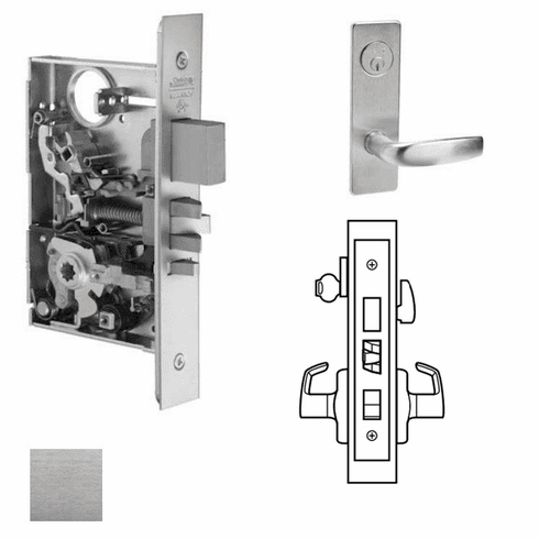 CORBIN RUSSWIN ML2048-CSM-626 Ml2048 Mortise Entrance Lever Lockset ML2048CSM626 ML2048 CSM 626