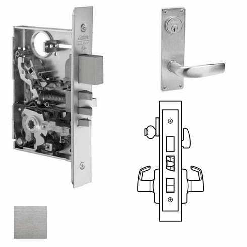 CORBIN RUSSWIN ML2048-CSN-626 Ml2048 Mortise Entrance Lever Lockset ML2048CSN626 ML2048 CSN 626