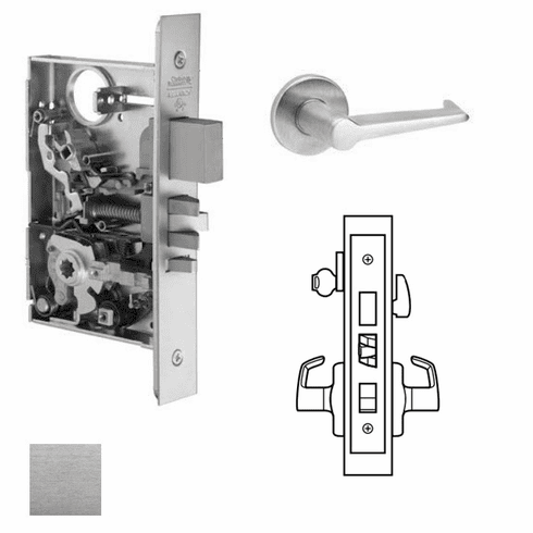 CORBIN RUSSWIN ML2048-ESA-626 Ml2048 Mortise Entrance Lever Lockset ML2048ESA626 ML2048 ESA 626