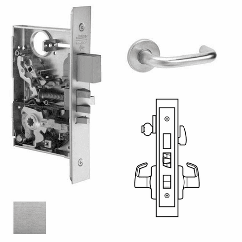 CORBIN RUSSWIN ML2048-LSA-626 Ml2048 Mortise Entrance Lever Lockset ML2048LSA626 ML2048 LSA 626