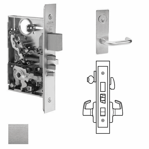CORBIN RUSSWIN ML2048-LSM-626 Ml2048 Mortise Entrance Lever Lockset ML2048LSM626 ML2048 LSM 626
