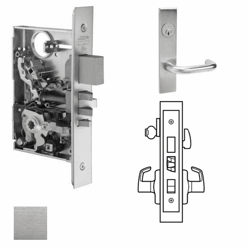 CORBIN RUSSWIN ML2048-LSR-626 Ml2048 Mortise Entrance Lever Lockset ML2048LSR626 ML2048 LSR 626