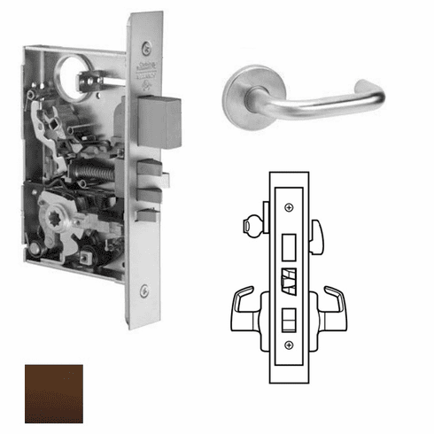 CORBIN RUSSWIN ML2048-LWF-613 Ml2048 Mortise Entrance Lever Lockset ML2048LWF613 ML2048 LWF 613