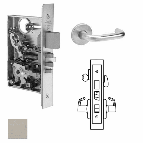 CORBIN RUSSWIN ML2048-LWF-630 Ml2048 Mortise Entrance Lever Lockset ML2048LWF630 ML2048 LWF 630
