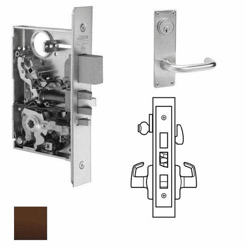 CORBIN RUSSWIN ML2048-LWN-613 Ml2048 Mortise Entrance Lever Lockset ML2048LWN613 ML2048 LWN 613