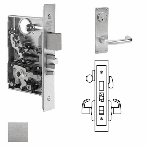 CORBIN RUSSWIN ML2048-LWN-626 Ml2048 Mortise Entrance Lever Lockset ML2048LWN626 ML2048 LWN 626