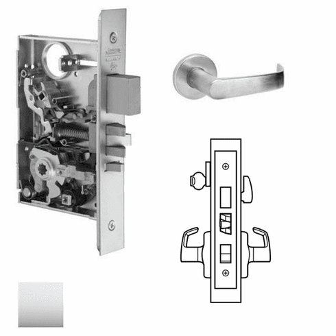 CORBIN RUSSWIN ML2048-NSA-625 Ml2048 Mortise Entrance Lever Lockset ML2048NSA625 ML2048 NSA 625