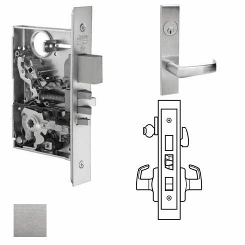CORBIN RUSSWIN ML2048-NSR-626 Ml2048 Mortise Entrance Lever Lockset ML2048NSR626 ML2048 NSR 626