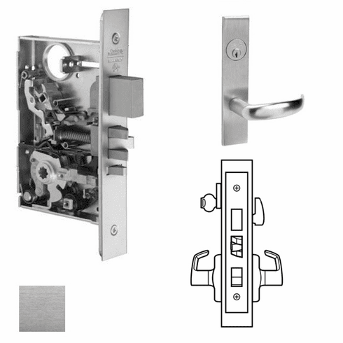 CORBIN RUSSWIN ML2048-PSR-626 Ml2048 Mortise Entrance Lever Lockset ML2048PSR626 ML2048 PSR 626