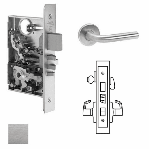 CORBIN RUSSWIN ML2048-RWA-626 Ml2048 Mortise Entrance Lever Lockset ML2048RWA626 ML2048 RWA 626