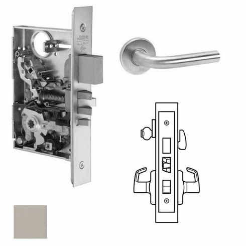 CORBIN RUSSWIN ML2048-RWA-630 Ml2048 Mortise Entrance Lever Lockset ML2048RWA630 ML2048 RWA 630