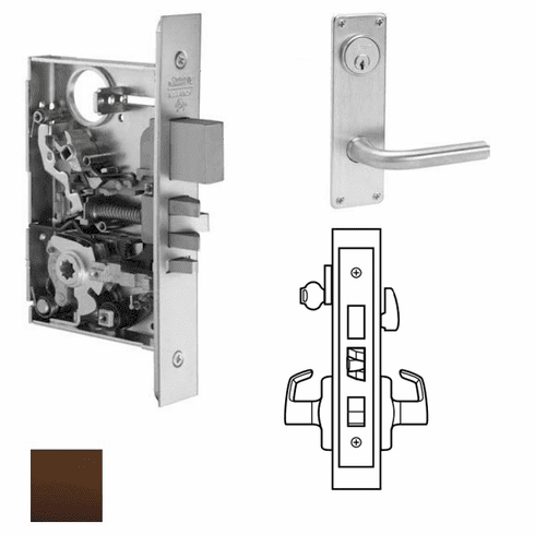 CORBIN RUSSWIN ML2048-RWN-613 Ml2048 Mortise Entrance Lever Lockset ML2048RWN613 ML2048 RWN 613