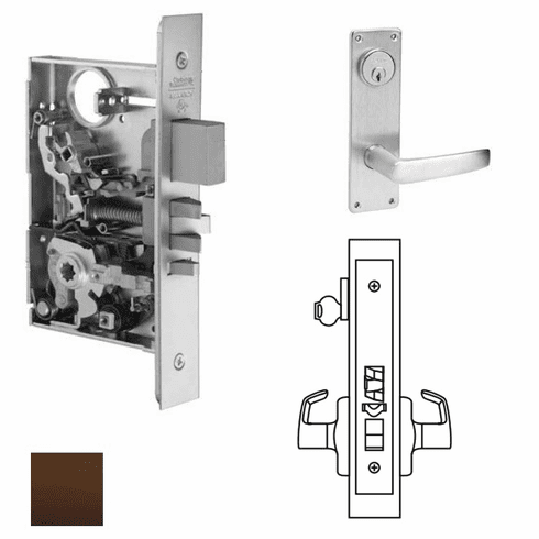 CORBIN RUSSWIN ML2051-ASN-613 Ml2051 Mortise Office Lever Lockset ML2051ASN613 ML2051 ASN 613