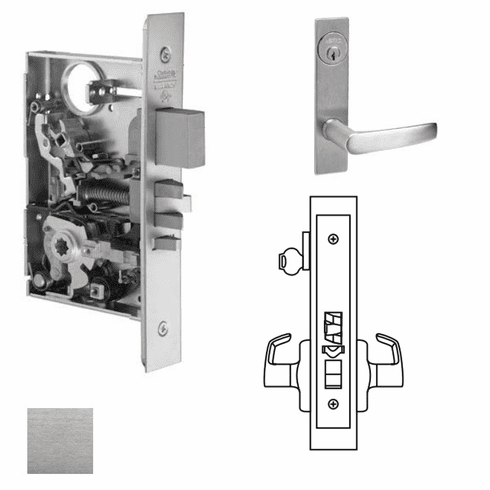 CORBIN RUSSWIN ML2051-ASP-626 Ml2051 Mortise Office Lever Lockset ML2051ASP626 ML2051 ASP 626