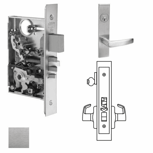 CORBIN RUSSWIN ML2051-ASR-626 Ml2051 Mortise Office Lever Lockset ML2051ASR626 ML2051 ASR 626