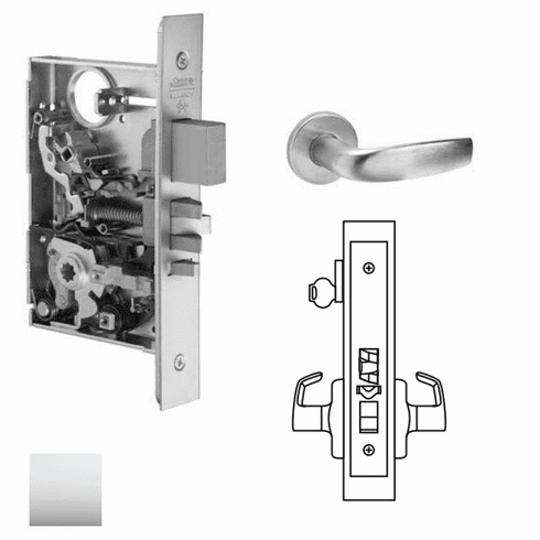 CORBIN RUSSWIN ML2051-CSA-625 Ml2051 Mortise Office Lever Lockset ML2051CSA625 ML2051 CSA 625
