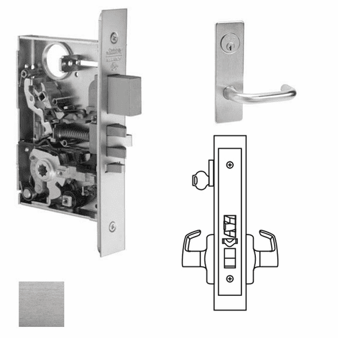 CORBIN RUSSWIN ML2051-LSM-626 Ml2051 Mortise Office Lever Lockset ML2051LSM626 ML2051 LSM 626