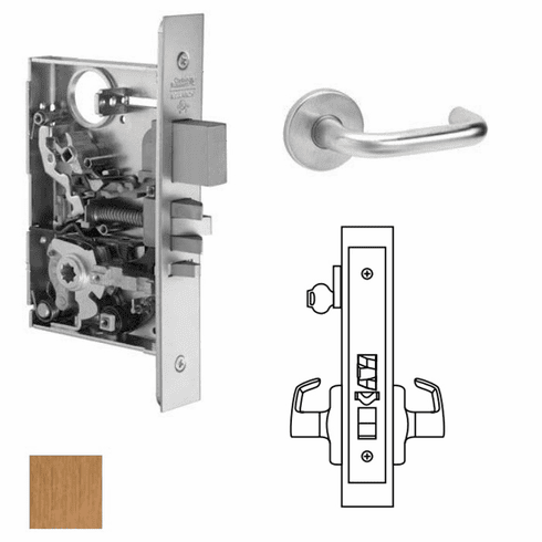 CORBIN RUSSWIN ML2051-LWF-612 Ml2051 Mortise Office Lever Lockset ML2051LWF612 ML2051 LWF 612