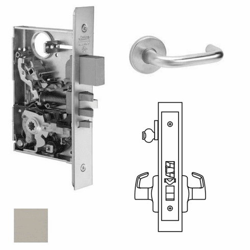 CORBIN RUSSWIN ML2051-LWF-630 Ml2051 Mortise Office Lever Lockset ML2051LWF630 ML2051 LWF 630