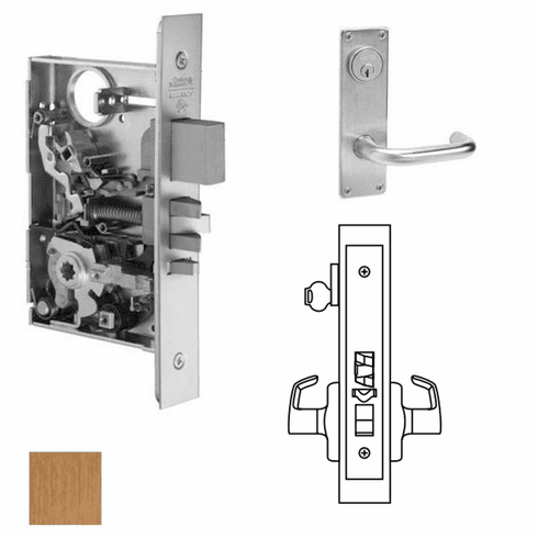 CORBIN RUSSWIN ML2051-LWN-612 Ml2051 Mortise Office Lever Lockset ML2051LWN612 ML2051 LWN 612
