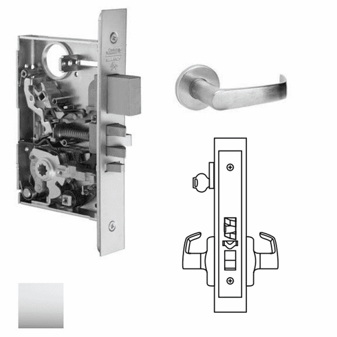 CORBIN RUSSWIN ML2051-NSA-625 Ml2051 Mortise Office Lever Lockset ML2051NSA625 ML2051 NSA 625