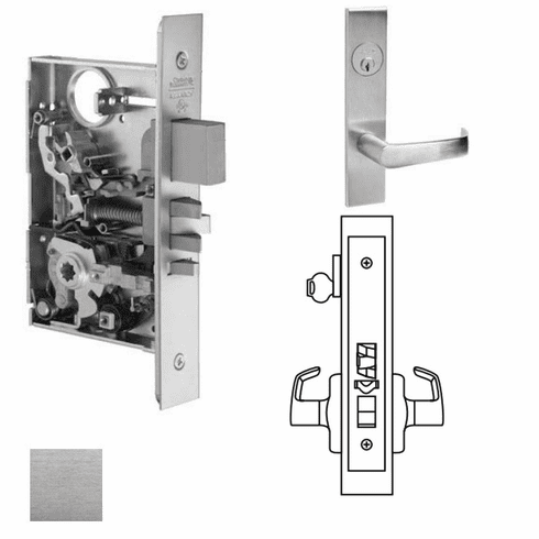 CORBIN RUSSWIN ML2051-NSR-626 Ml2051 Mortise Office Lever Lockset ML2051NSR626 ML2051 NSR 626