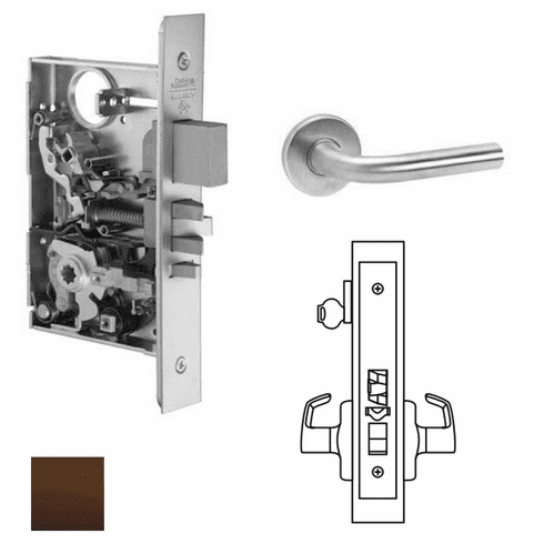 CORBIN RUSSWIN ML2051-RWA-613 Ml2051 Mortise Office Lever Lockset ML2051RWA613 ML2051 RWA 613