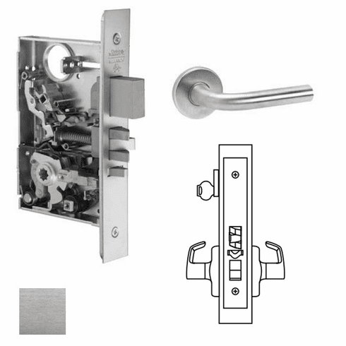 CORBIN RUSSWIN ML2051-RWA-626 Ml2051 Mortise Office Lever Lockset ML2051RWA626 ML2051 RWA 626