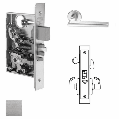 CORBIN RUSSWIN ML2054-102X-626-LC Ml2054 Mortise Entrance Lever Lockset ML2054102X626LC ML2054 102X 626 LC