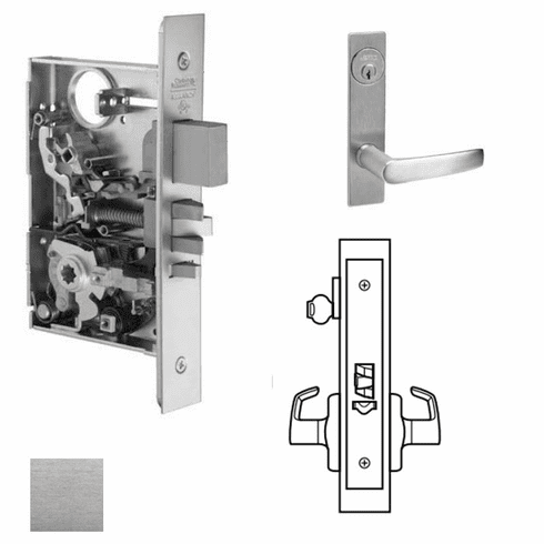 CORBIN RUSSWIN ML2055-ASP-626 Ml2055 Mortise Classroom Lever Lockset ML2055ASP626 ML2055 ASP 626