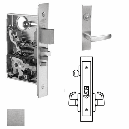 CORBIN RUSSWIN ML2055-ASR-626 Ml2055 Mortise Classroom Lever Lockset ML2055ASR626 ML2055 ASR 626