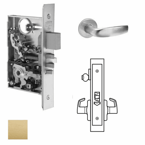 CORBIN RUSSWIN ML2055-CSA-606 Ml2055 Mortise Classroom Lever Lockset ML2055CSA606 ML2055 CSA 606
