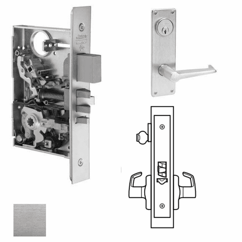 CORBIN RUSSWIN ML2055-ESN-626 Ml2055 Mortise Classroom Lever Lockset ML2055ESN626 ML2055 ESN 626
