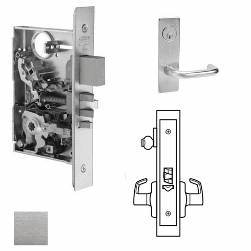 CORBIN RUSSWIN ML2055-LSM-626 Ml2055 Mortise Classroom Lever Lockset ML2055LSM626 ML2055 LSM 626